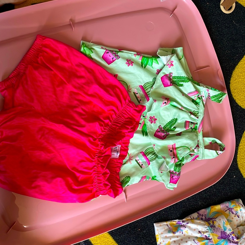 Pete + Lucy Halter short set